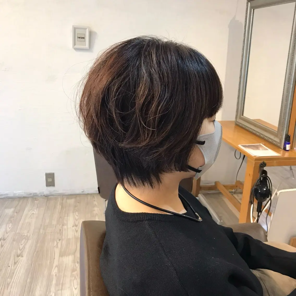 ショート カラー ヘアアレンジ WE BE PARSLEY3のヘアスタイル