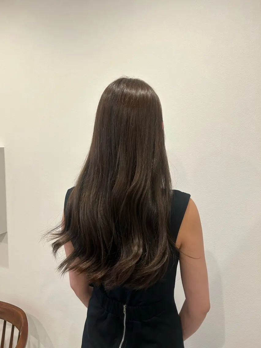 カラー 暖色・ 透明感カラー🩵めいのヘアスタイル
