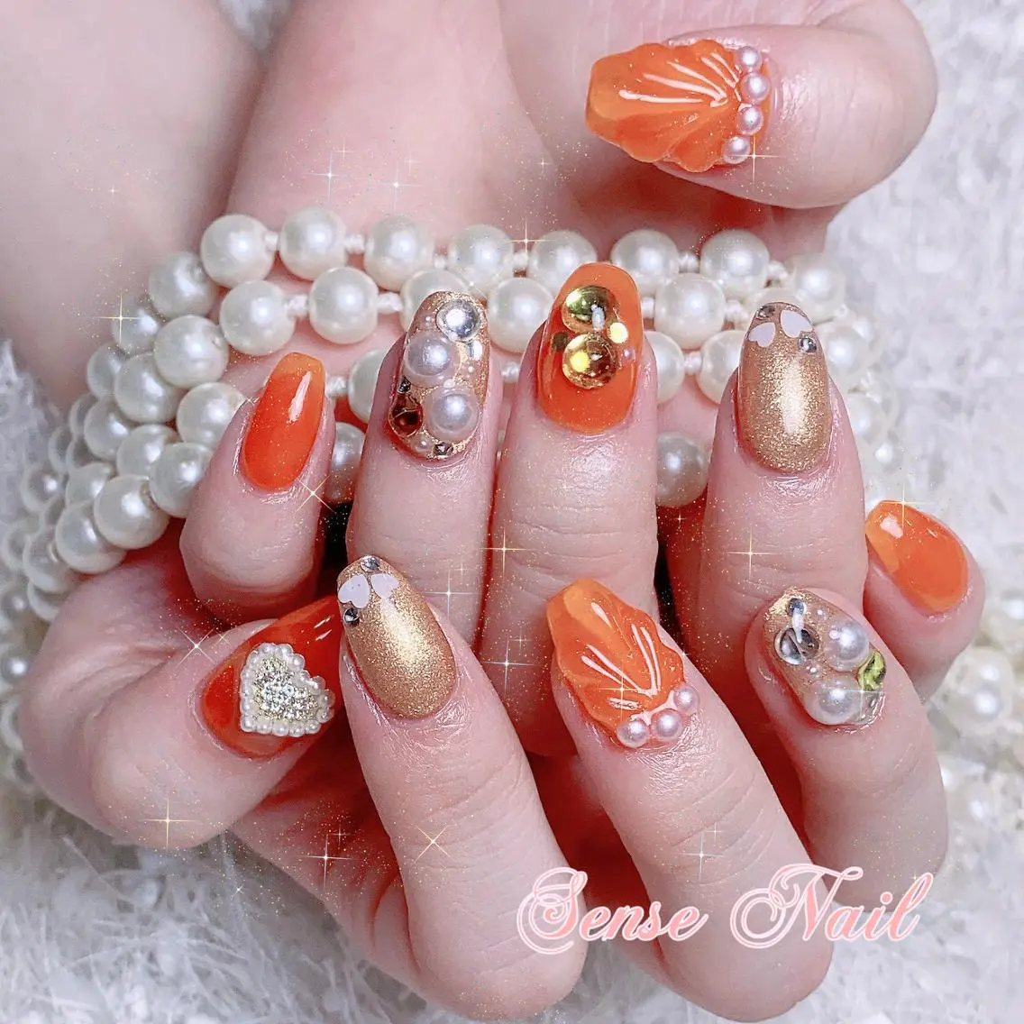 ネイル ハンドネイル ハンドケア 🎀Sense Nail池袋店🎀のネイルデザイン