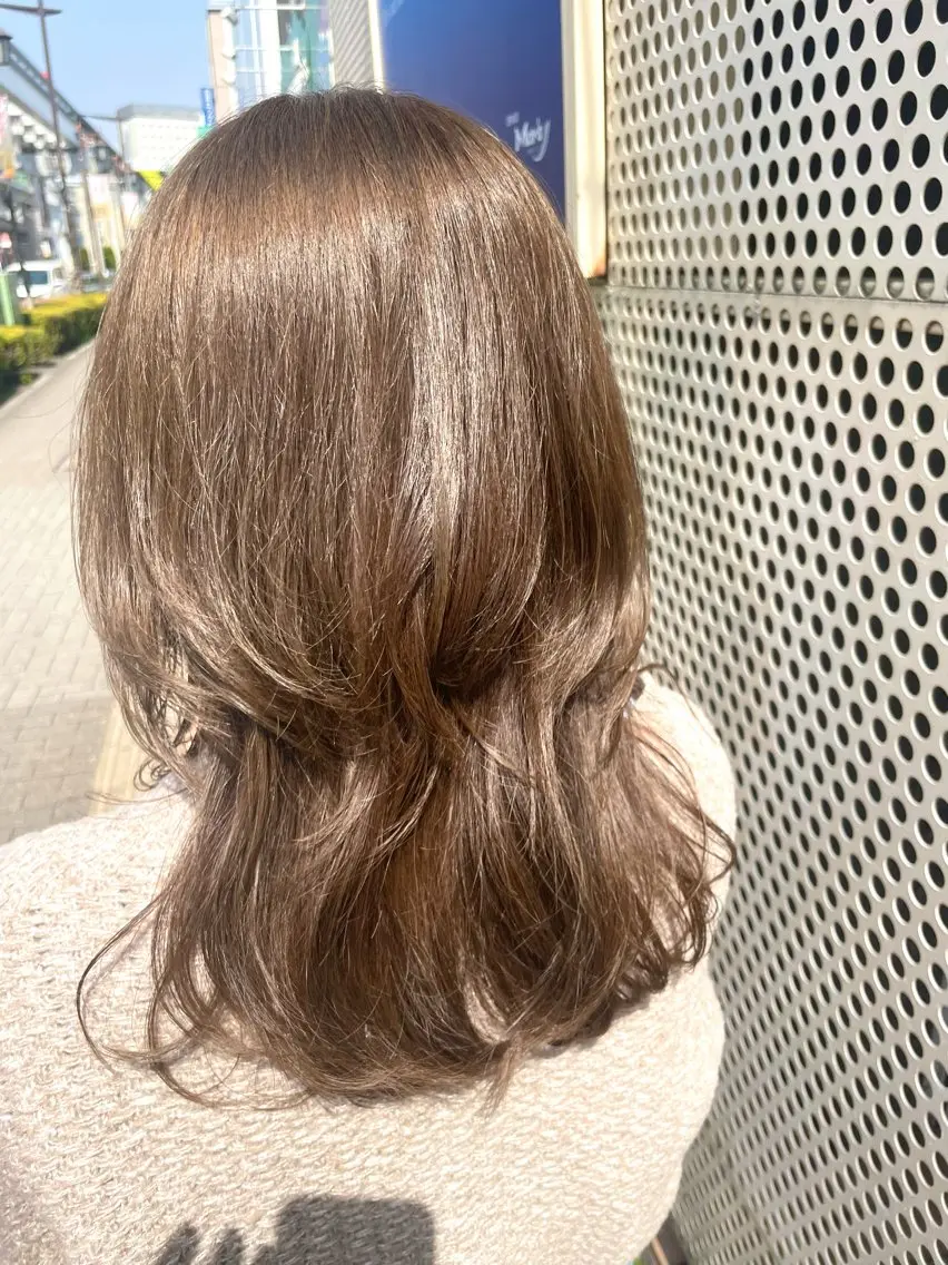 ミディアム カット ヘアカラー トリートメント 🦋NAKAMURA 🦋のマツエク・マツパデザイン