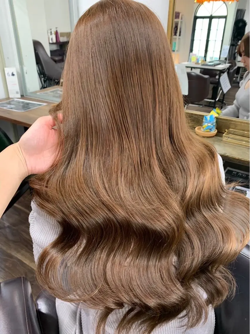 カラー カット エクステ ピンク🎀/艶カラー /SAKURA🎀のヘアスタイル