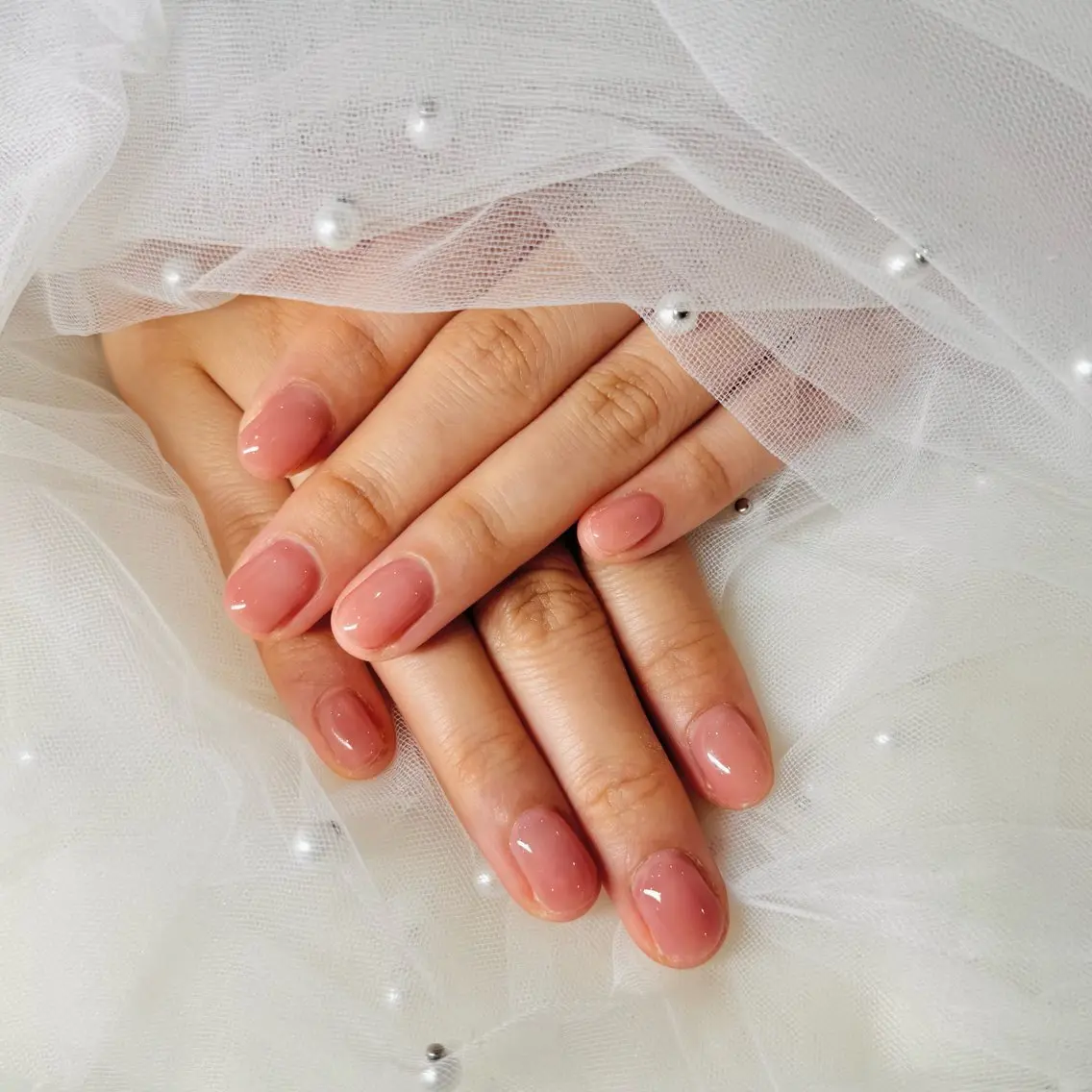ネイル フットネイル オフィスネイル ワンカラーネイル シンプルネイル AYAKA🩵難波♡ 韓国ネイルで可愛く♡のネイルデザイン
