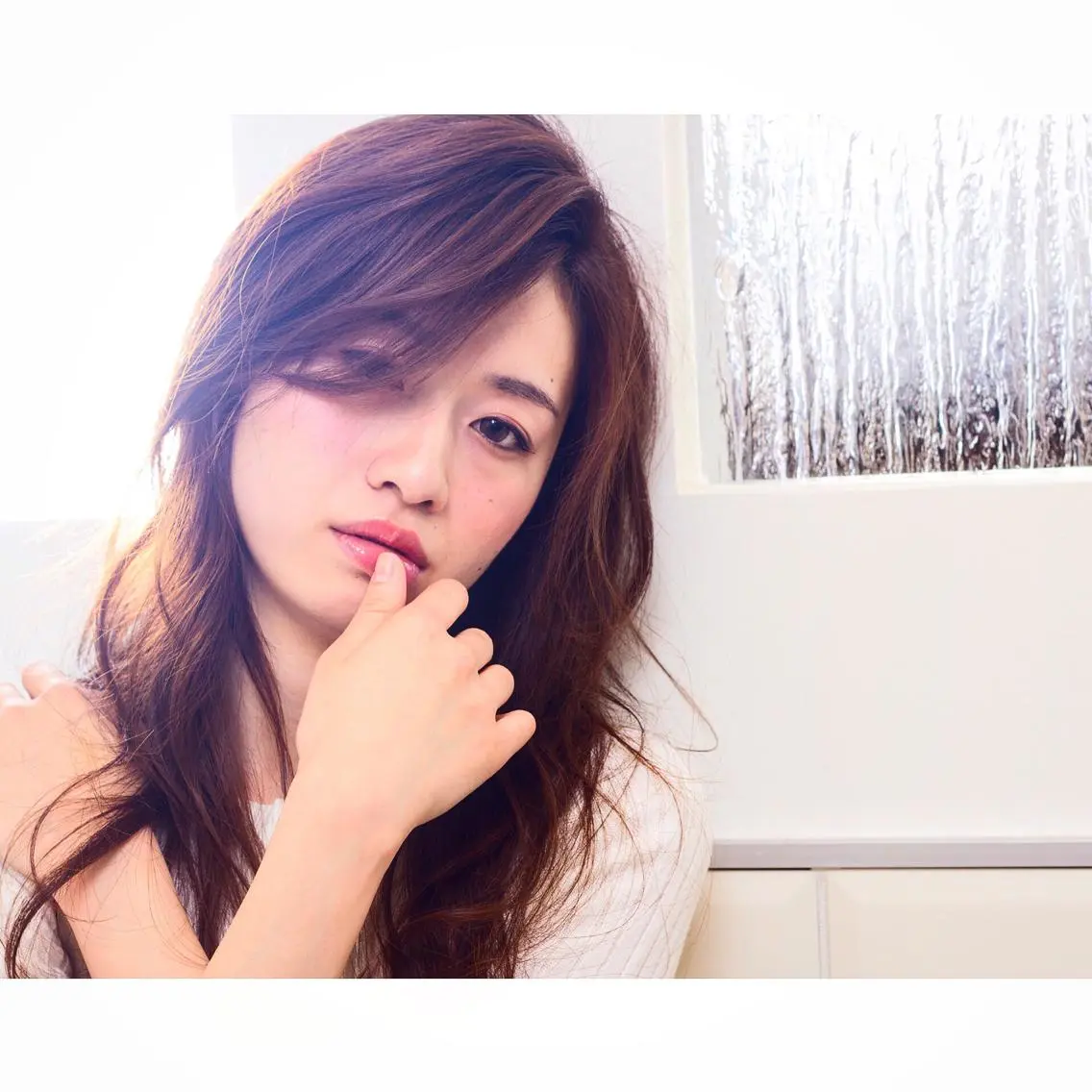 ロング カラー カット ヘアカラー 縮毛矯正 Maeda マエダのヘアスタイル