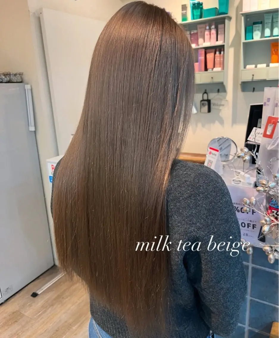ロング トリートメント ヘアカラー トリートメント N°+aero 🤍ユメのヘアスタイル