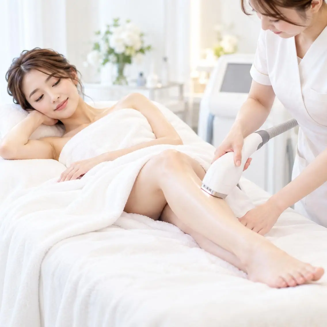 【全身つるすべ♡】産毛までしっかり全身脱毛｜ミニモ学割の写真