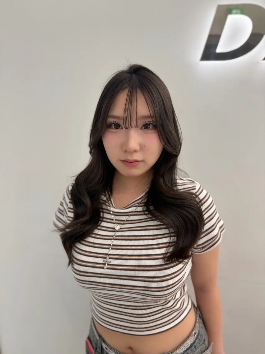 ロング カラー ヘアアレンジ ヘアカラー トリートメント 透明感カラー🎀艶髪 Anju/渋谷🎀のヘアスタイル