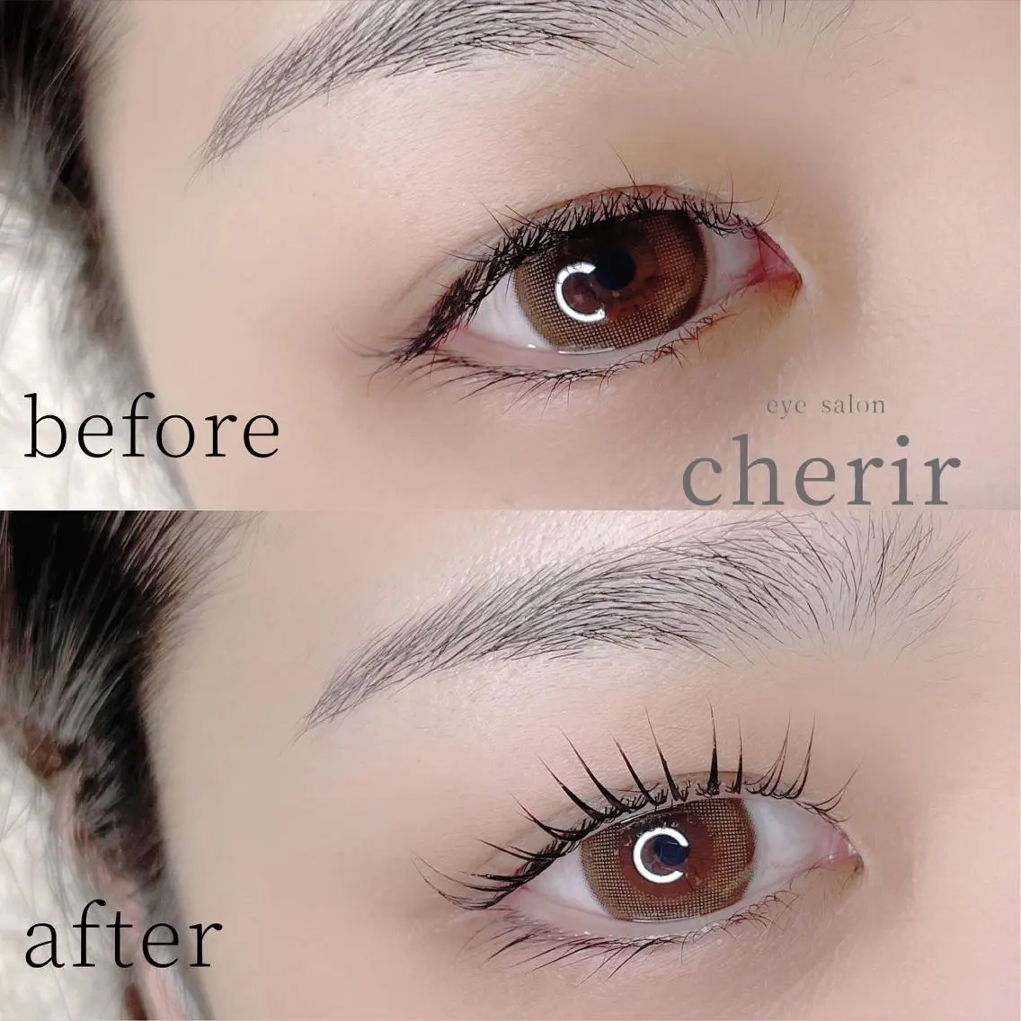 マツエク・マツパ パリジェンヌラッシュリフト マツエク eye design cherirの眉毛・アイブロウイメージ