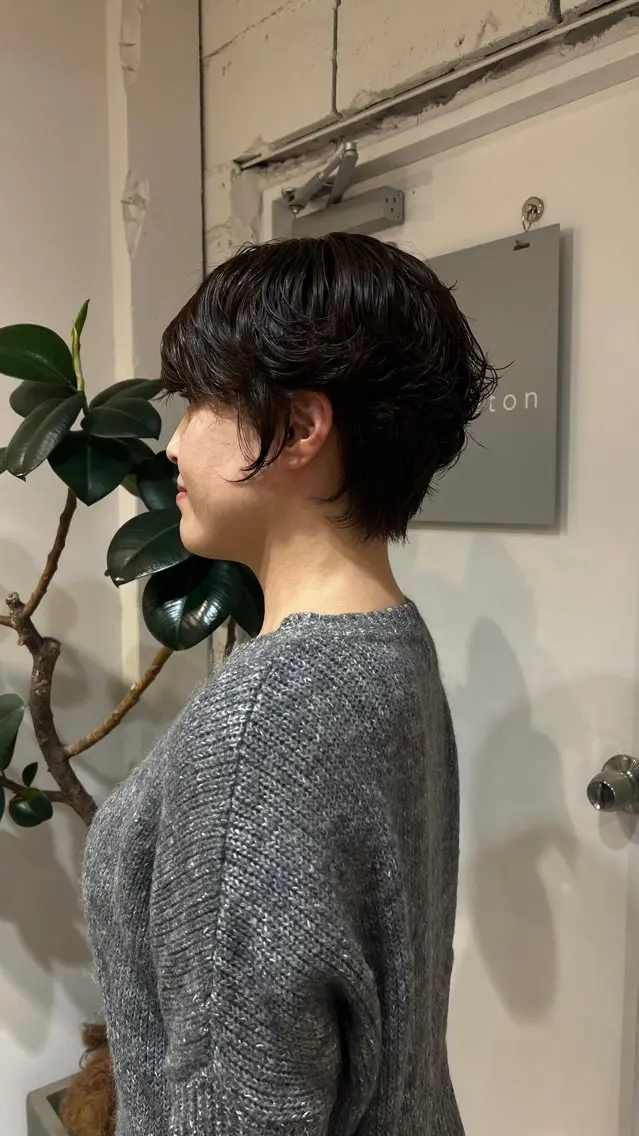 ショート パーマ カット パーマ ☆ HARUKA ☆のヘアスタイル