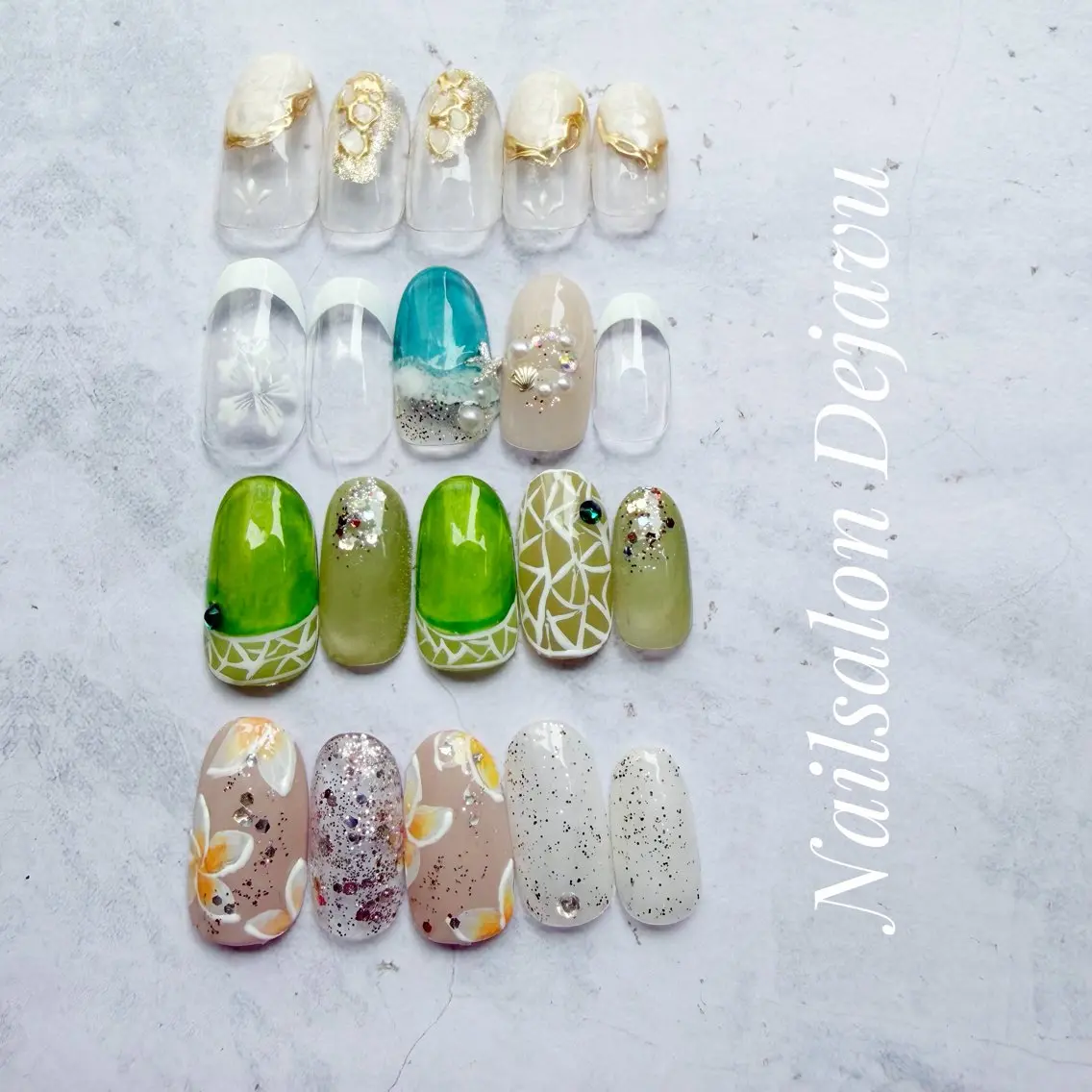 ネイル ハンドネイル Nail salon Dejavu 🌿のネイルデザイン