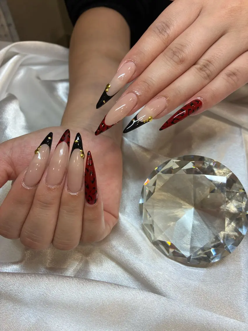 ネイル 長さ出し Hanon ハノンのネイルデザイン