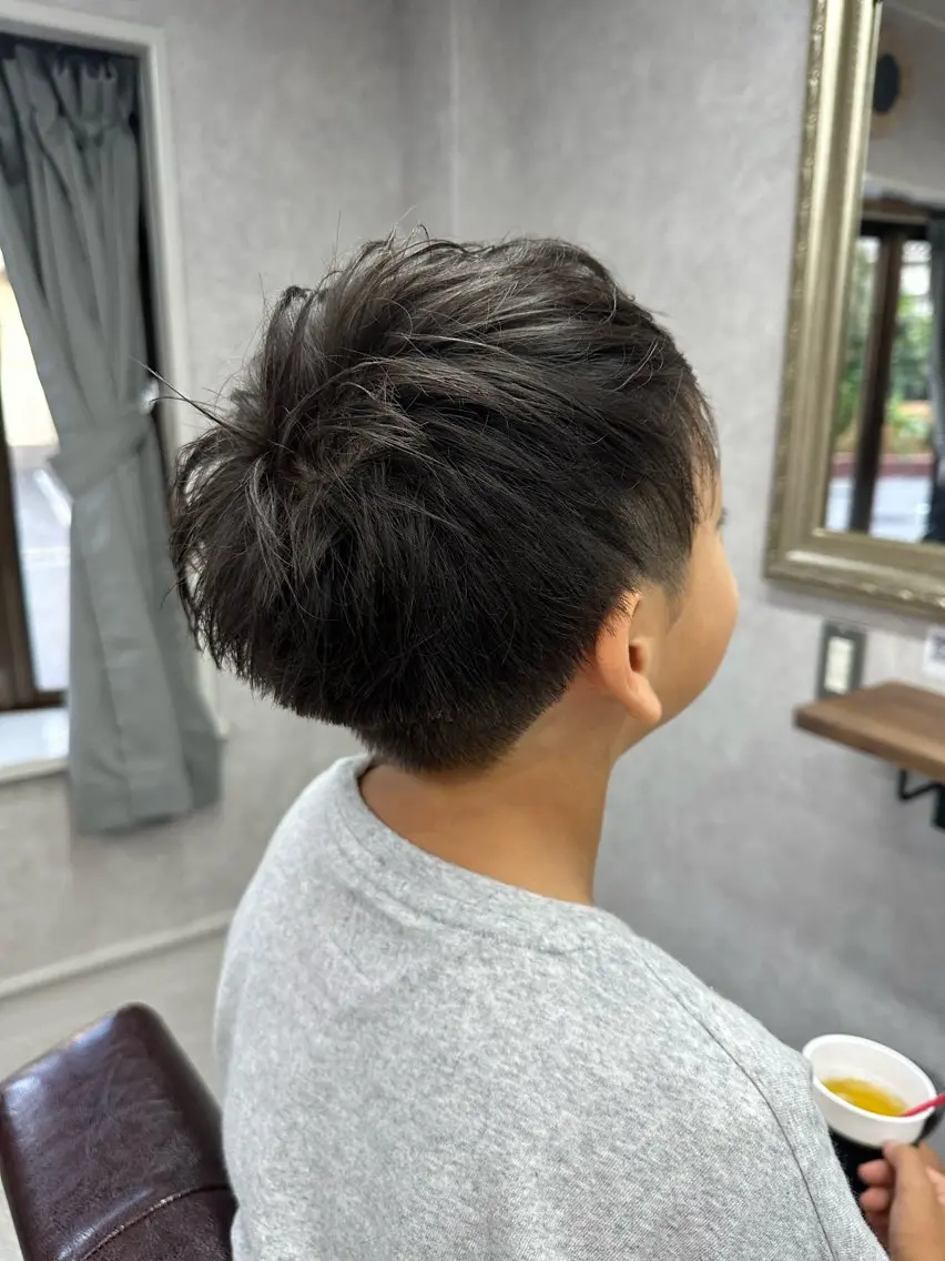 キッズ カット Lien 深井店のヘアスタイル