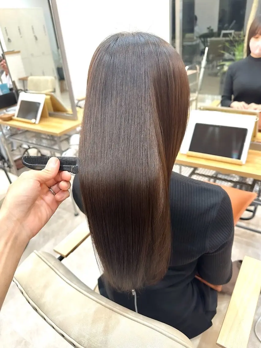 ロング カット トリートメント eL横浜west☆ KORINのヘアスタイル