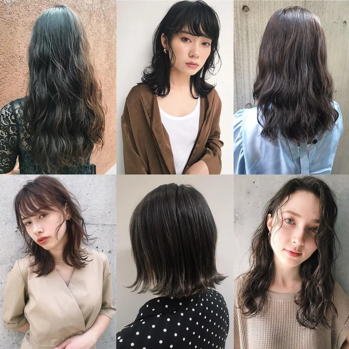 ロング カラー パーマ ヘアアレンジ 小顔カット トリートメント カット トリートメント 松田 亮葉のヘアスタイル