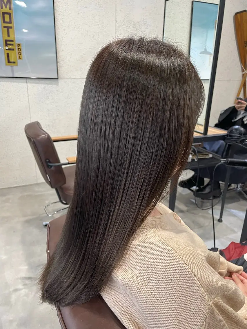 カラー アクアカラー 髪質改善 マンツーマン 髪質改善　工藤のヘアスタイル
