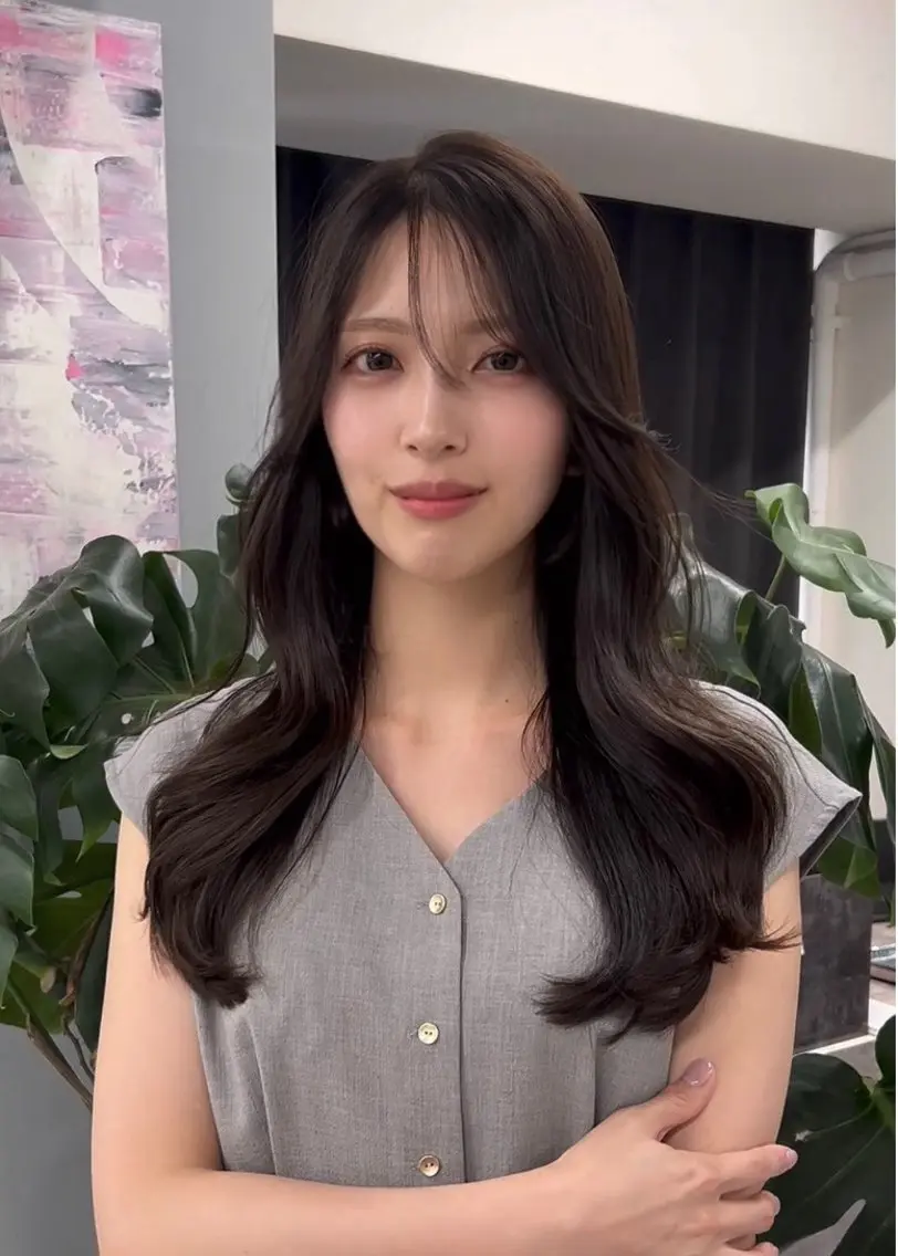 ロング DRIP HONOKAのヘアスタイル