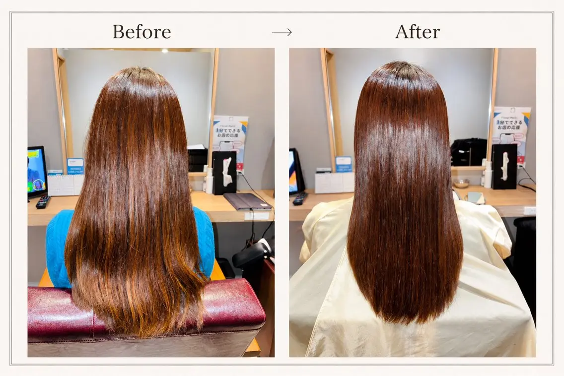 ロング yoko yamaのヘアスタイル