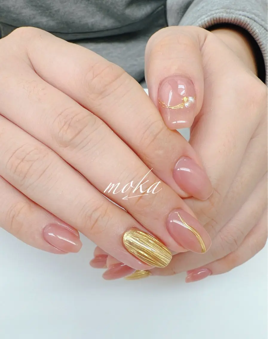 ネイル ハンドネイル ハンドケア 胡蝶蘭レディースサロ ンNailMOKAのネイルデザイン