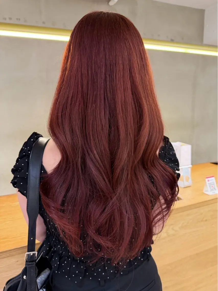 カラー ヘアカラー 🪺透明感カラー/ ブリーチ/カエデ🪺のヘアスタイル