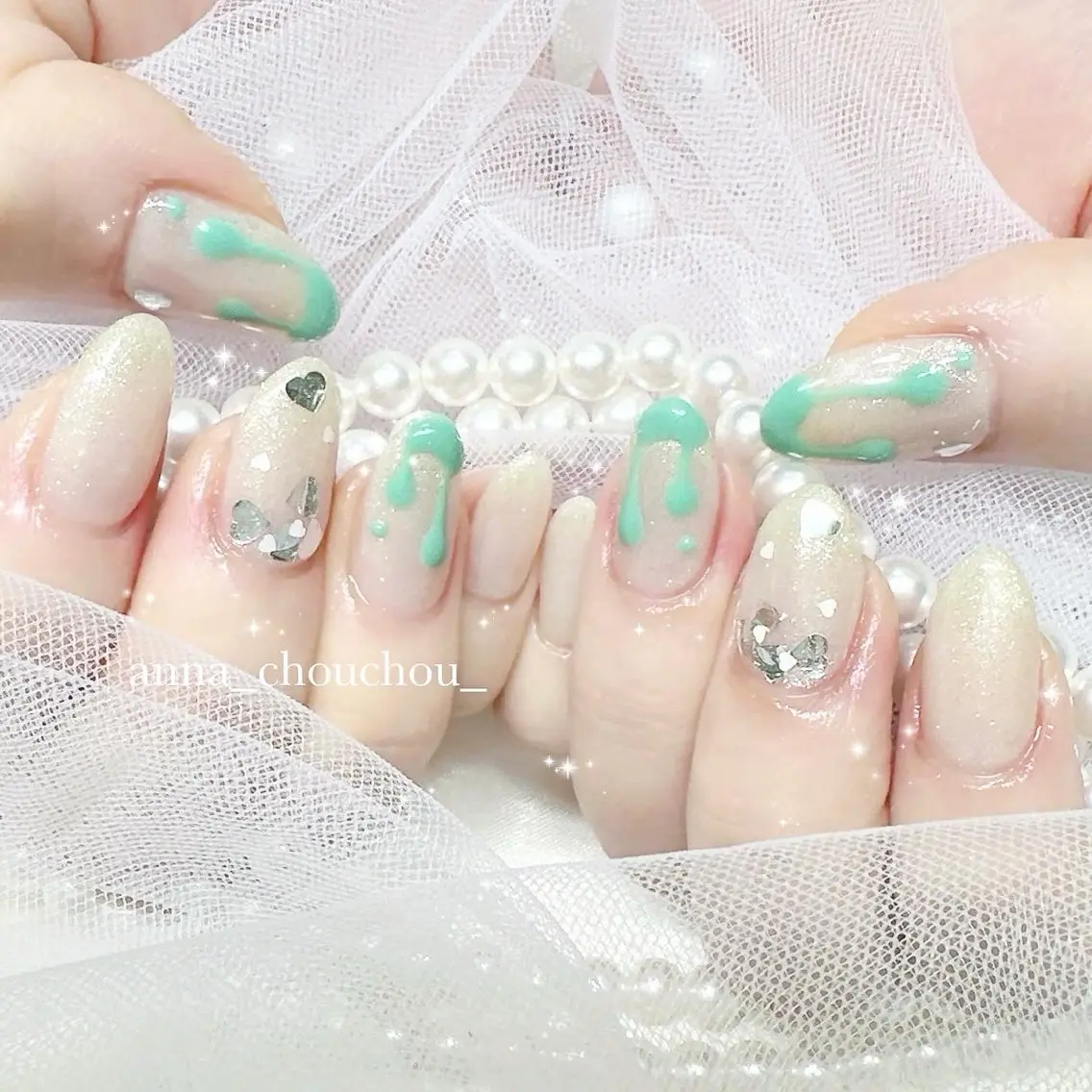 ネイル ハンドネイル Anna Sano⭐️のネイルデザイン
