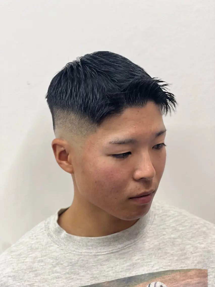 ショート メンズ 木下 紗綾のヘアスタイル