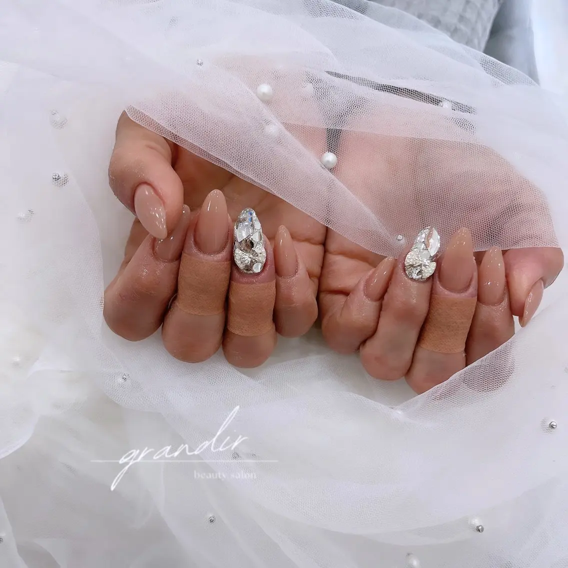ネイル ハンドネイル grandir🦋 MOMOKAのネイルデザイン