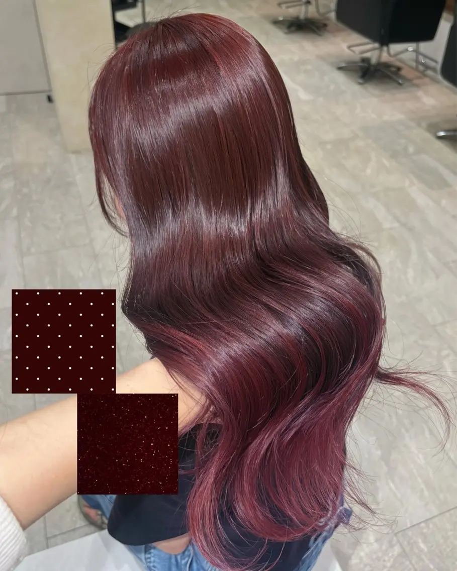 color(目を惹くred系）♥️💃の写真