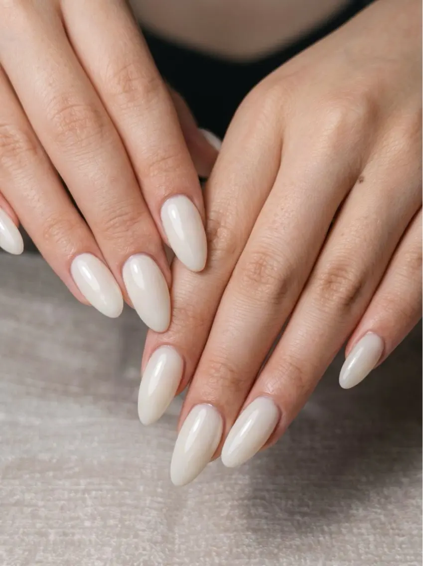 ネイル 長さ出し ロングネイル ワンカラーネイル シンプルネイル ネイルチップ ハンドネイル Nail Salon An 渋谷店のネイルデザイン