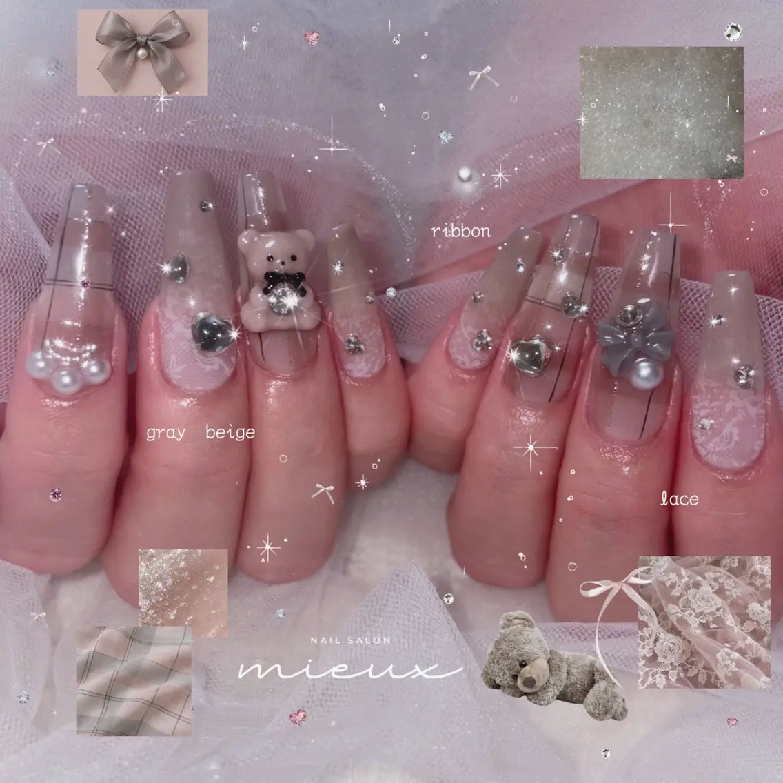 ネイル ハンドネイル nailsalon mieuxのネイルデザイン