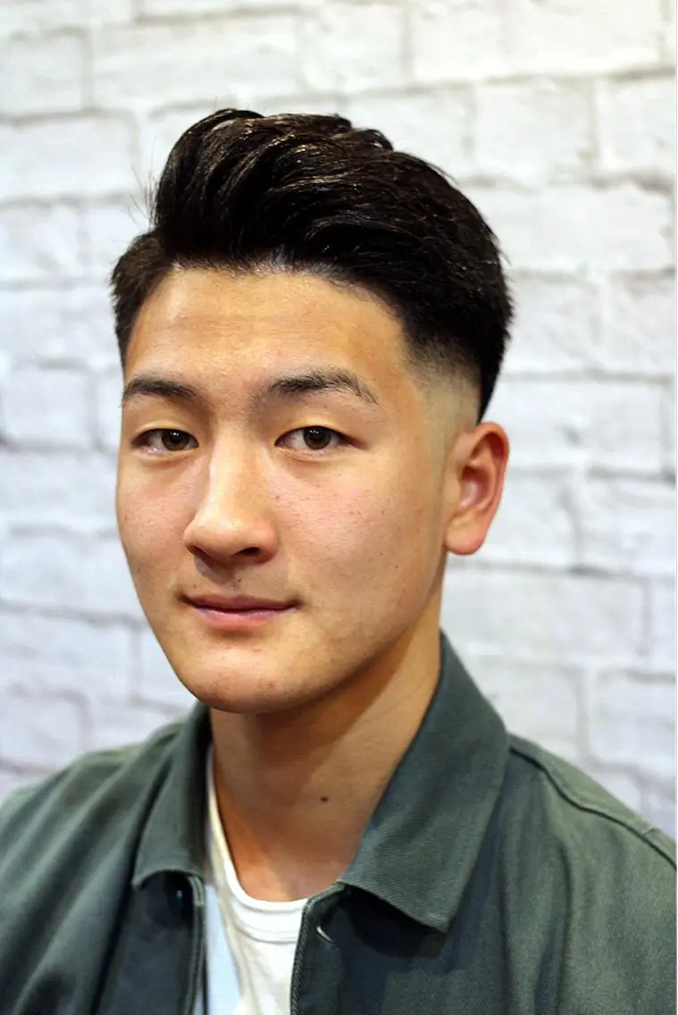 【フェードスタイル】大人気メンズカット💈理容室の本格フェードカットはこちら！の写真