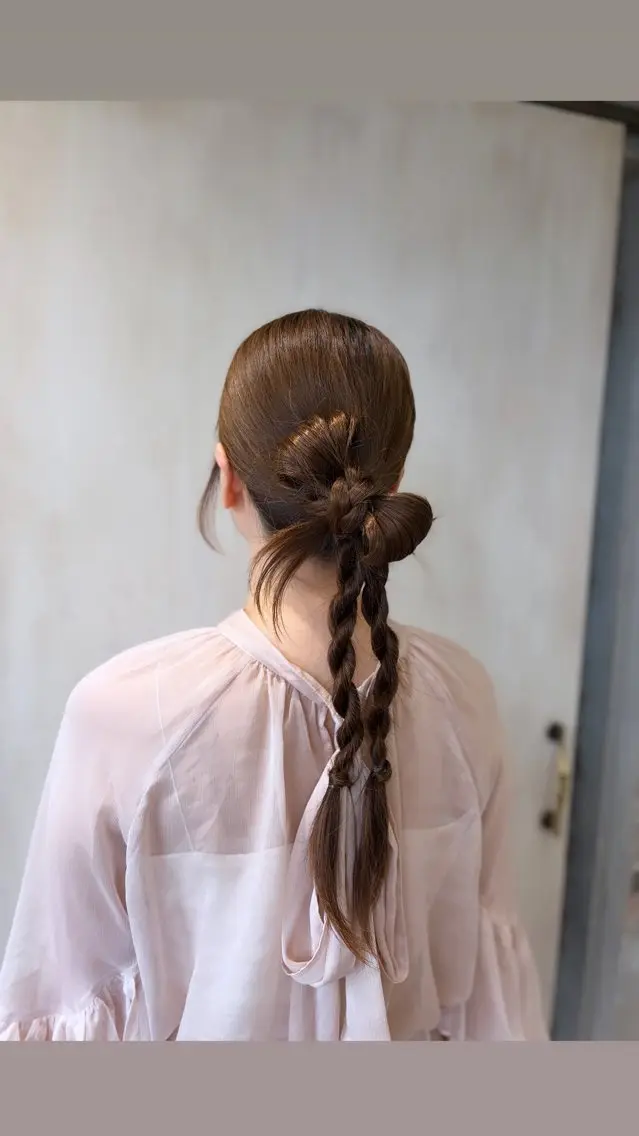 ロング 星 はる菜のヘアスタイル