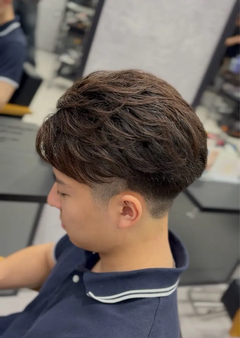 ショート カラー パーマ メンズ はやと【エクステ ×ブリーチ特化】のヘアスタイル