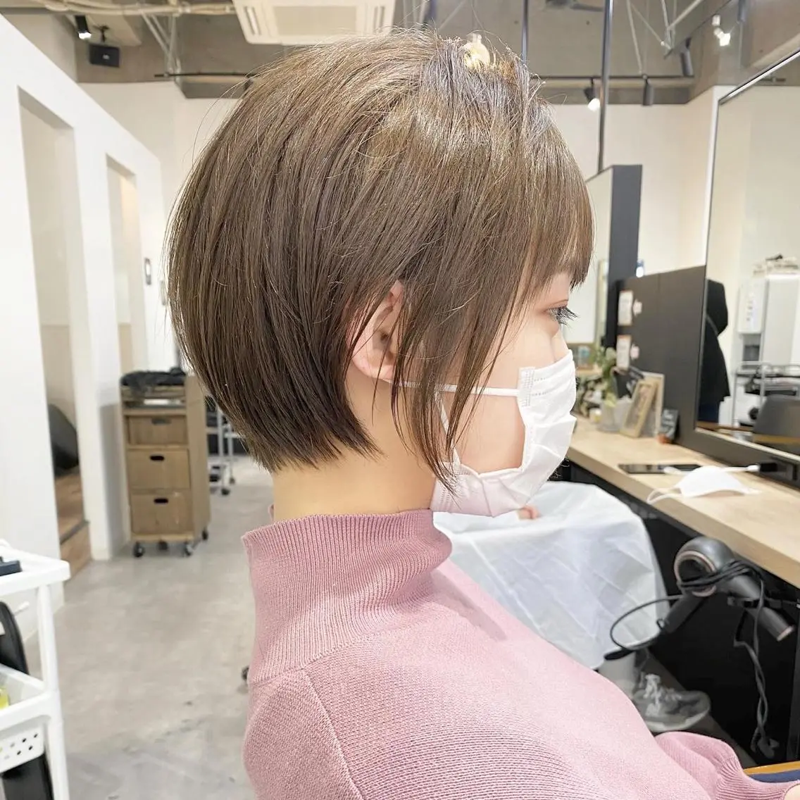 ミディアム カラー 横浜縮毛矯正 ☆渋谷良太のヘアスタイル