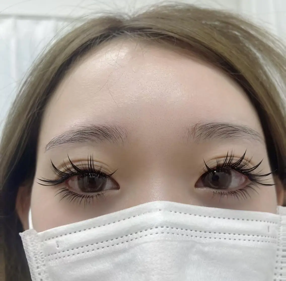 マツエク・マツパ バインドロック フラットラッシュ 韓国風マツエク パリジェンヌラッシュリフト まつげパーマ Maki💝ネイル& マツエク🎀LED店のマツエク・マツパデザイン