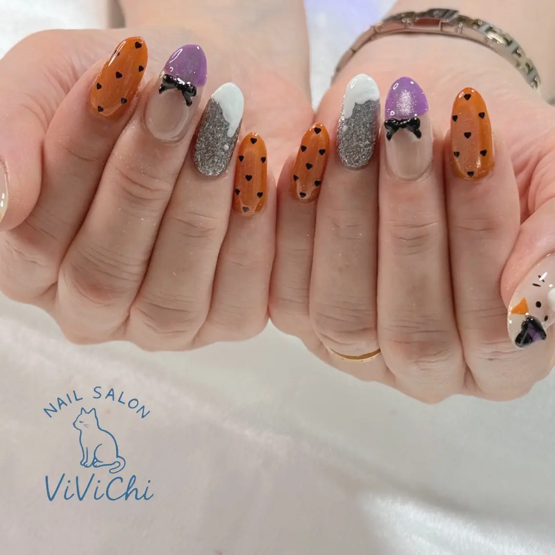ネイル ハンドネイル ViViChi 梨帆のネイルデザイン