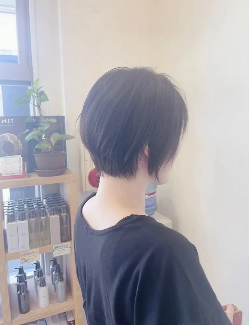 ショート ショートボブ ボブ ショートヘア 店長/髪質改善 艶カラー/清水祥偉のヘアスタイル