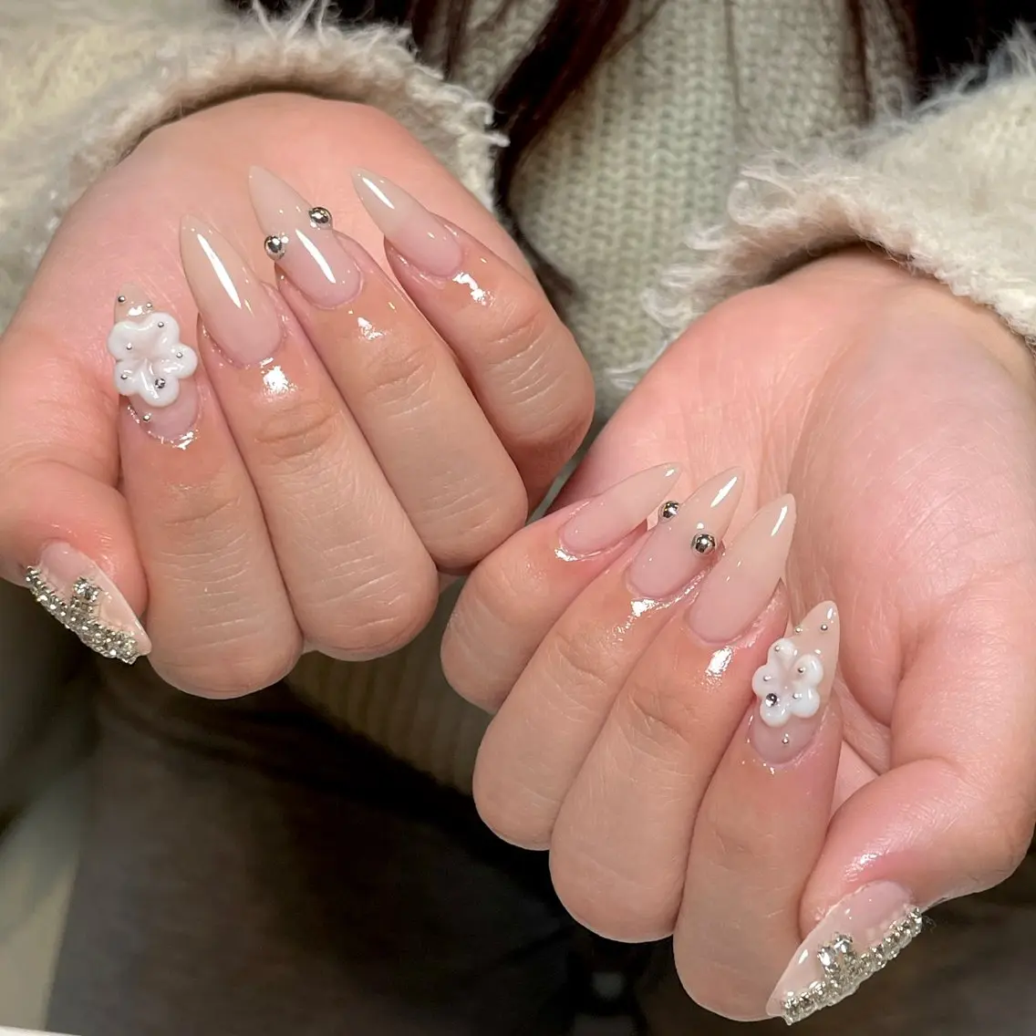 ネイル ハンドネイル yurika 🌷.*･ﾟのネイルデザイン