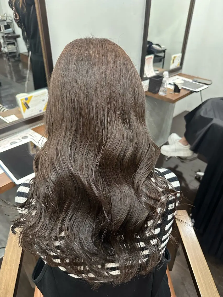カラー カット ヘアカラー トリートメント DANY🦋名駅✂︎ 艶髪/透明感カラーのヘアスタイル