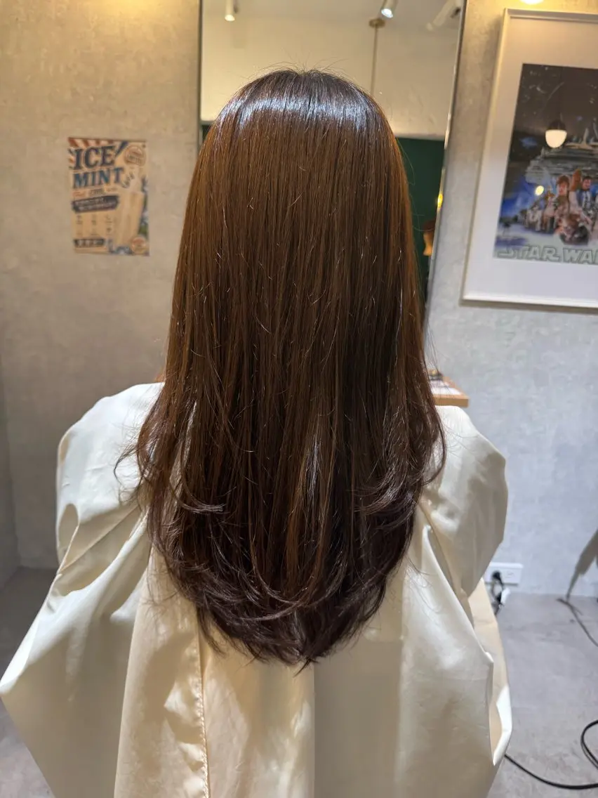 ロング 大貫 竜誠のヘアスタイル