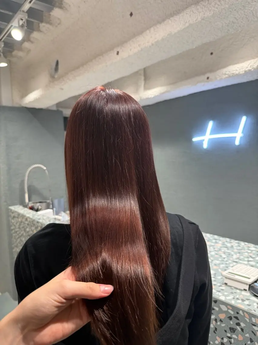 ロング カラー せな モデル様募集中のヘアスタイル