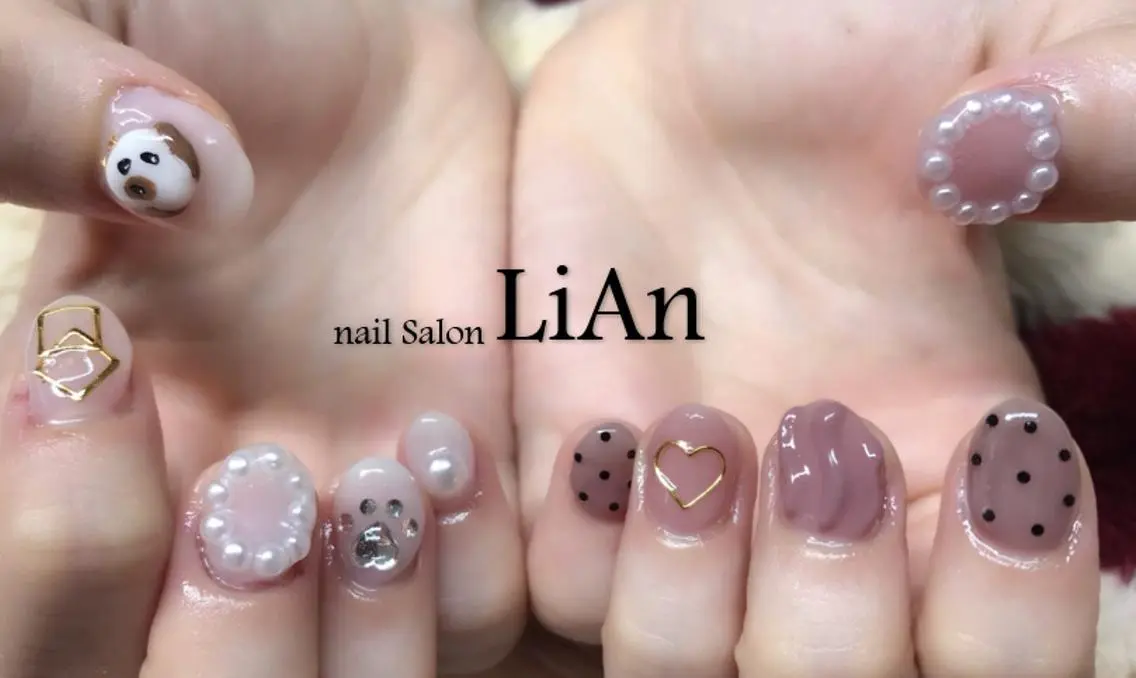 ネイル 持ち込み NailSalon LiAnのネイルデザイン
