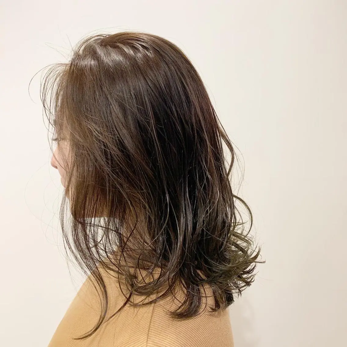 カラー オリーブカラー 杉山 憂人のヘアスタイル