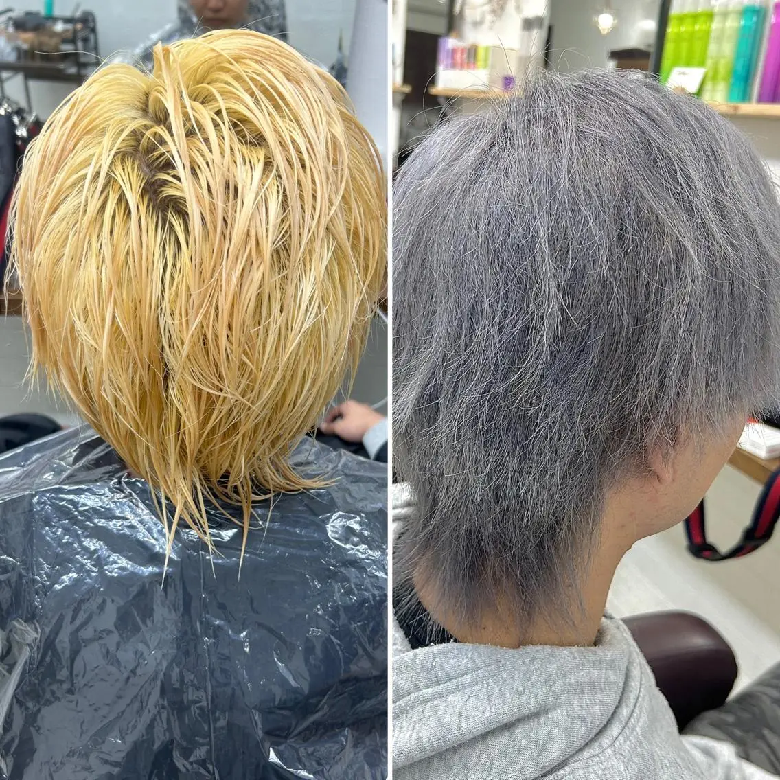 カラー ヘアカラー 最高級エクステ /羽エクステ白石宇由のヘアスタイル