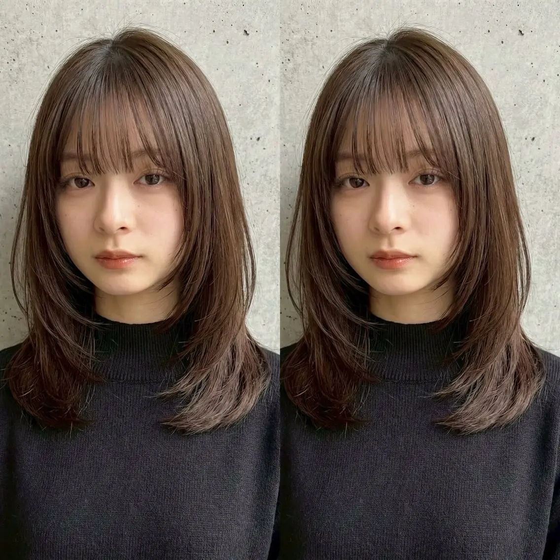 ミディアム レイヤーカット ✨メンズパーマ✨ 沼尾隆一のヘアスタイル