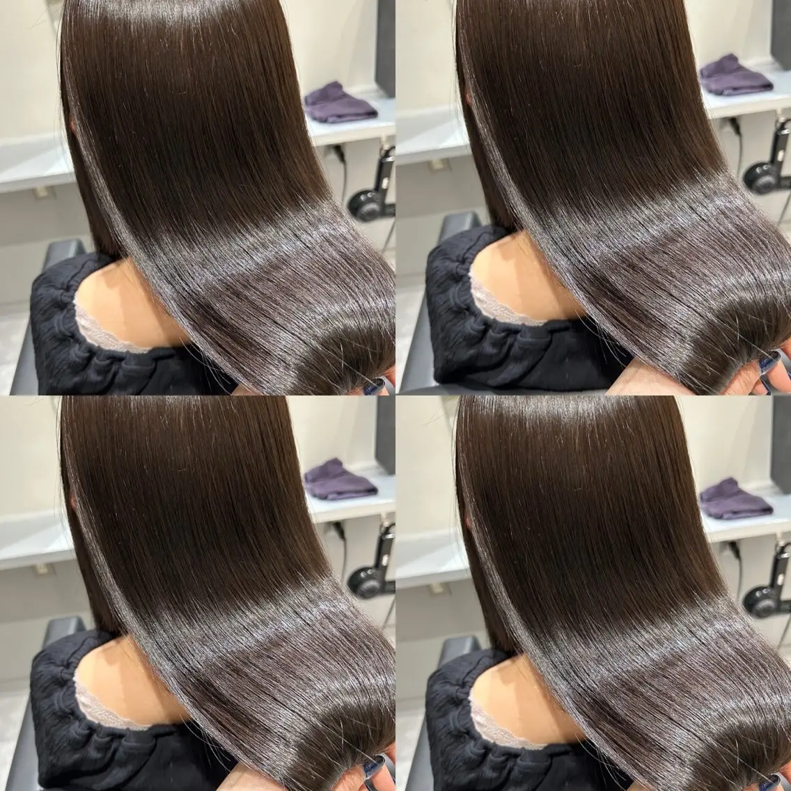 セミロング カラー カット ヘアカラー トリートメント レイヤー×艶髪特化 マネージャー安藤光司のヘアスタイル