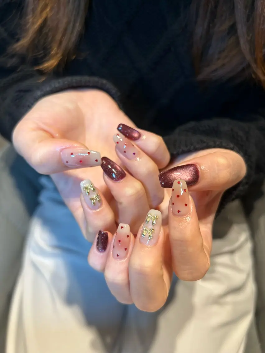 ロング ハンドネイル Nbibi nail salonのネイルデザイン