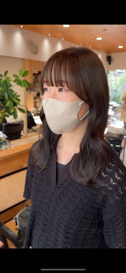 ロング 愛花/久屋大通/ 切りっぱなしボブのヘアスタイル