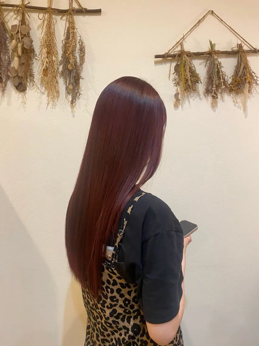 カラー ヘアカラー 峠本 蓮のヘアスタイル