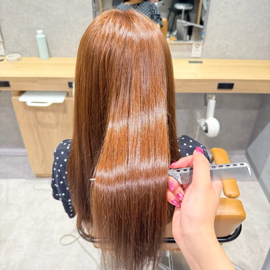ロング カラー ヘアカラー トリートメント YUZU 🤖💎のヘアスタイル