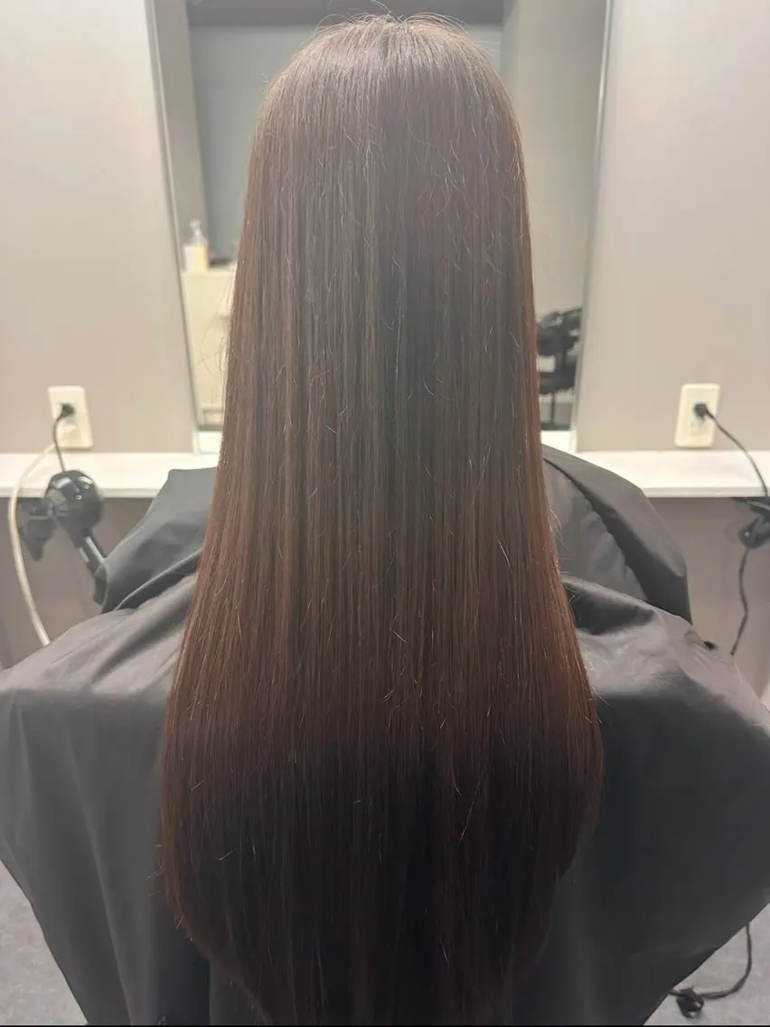 ロング カット ヘアカラー 縮毛矯正 TOU/ROU代表 藤浪佑太のヘアスタイル