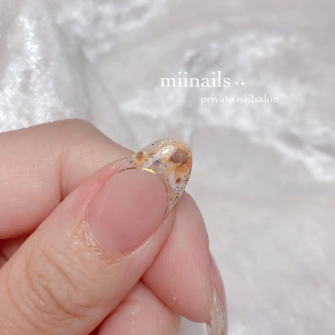 ネイル 韓国ネイル ワンホンネイル ハンドネイル nailsalon miinailsのネイルデザイン